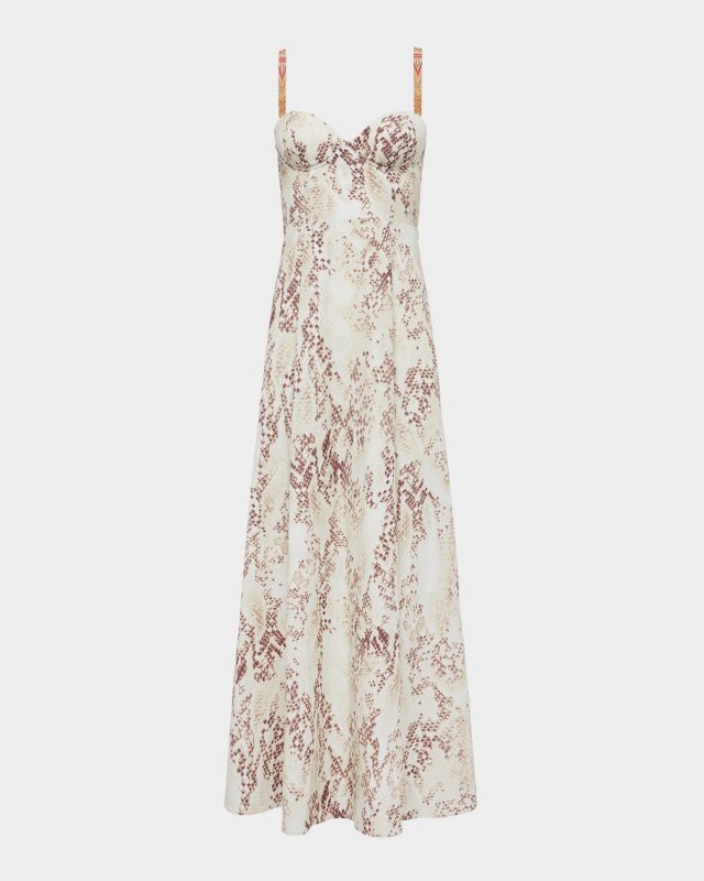 Sutton Snake Maxi Dress